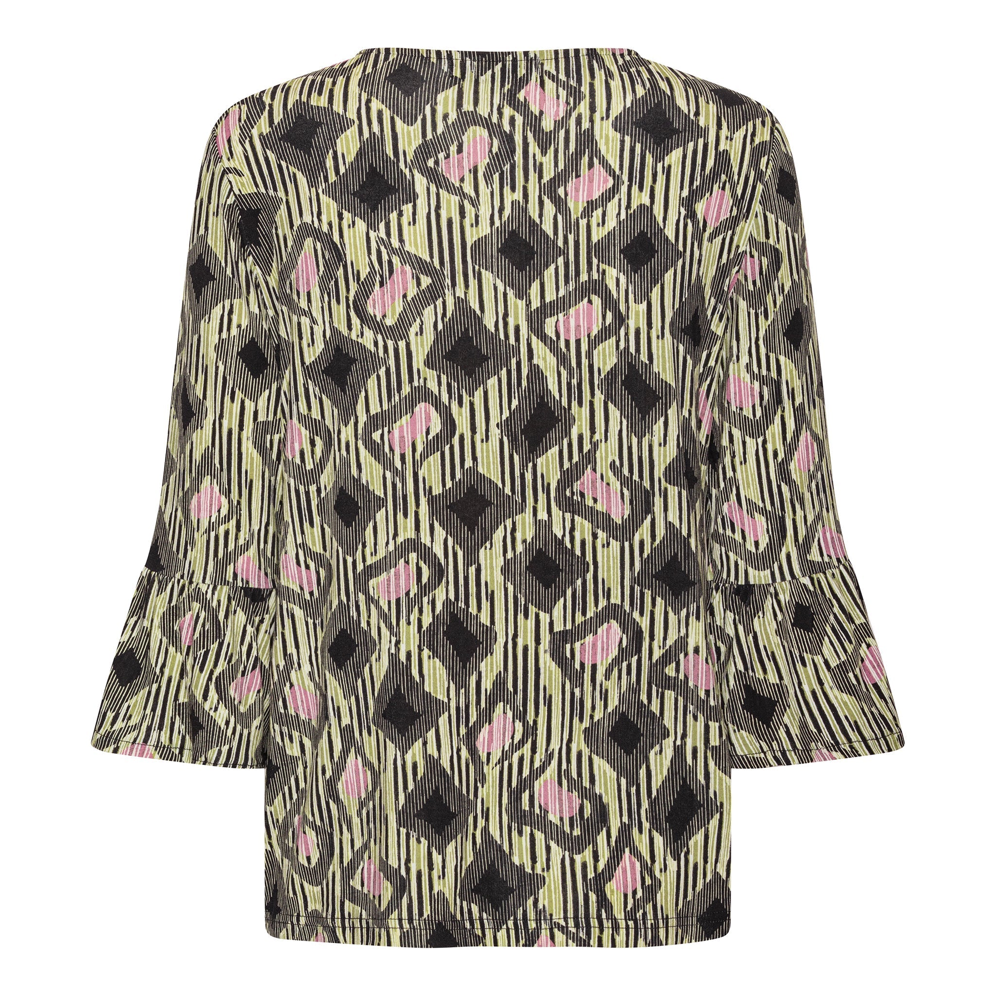 Tatina modell Clara – 3/4-ärmar med volangärmar – Viskos