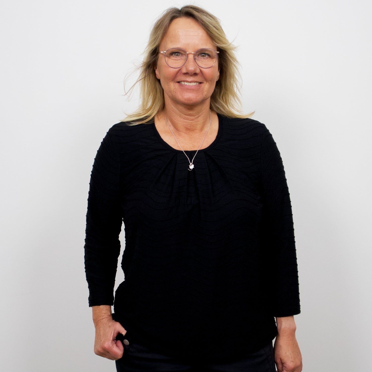 Tatina - modell Sara - 3/4 ärm - Mjuk jacquardviskos