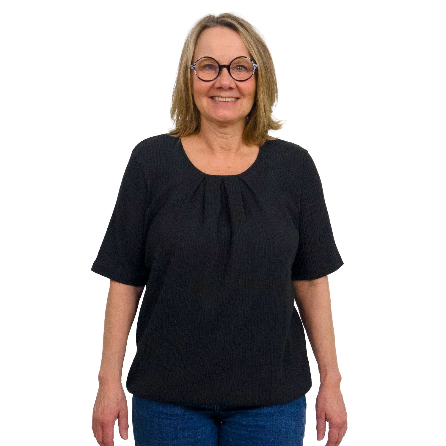 Tatina - modell Sara - kort ärm - vågig kvalitet