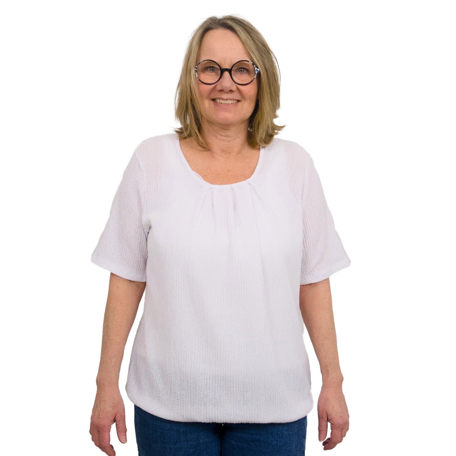 Tatina - modell Sara - kort ärm - vågig kvalitet