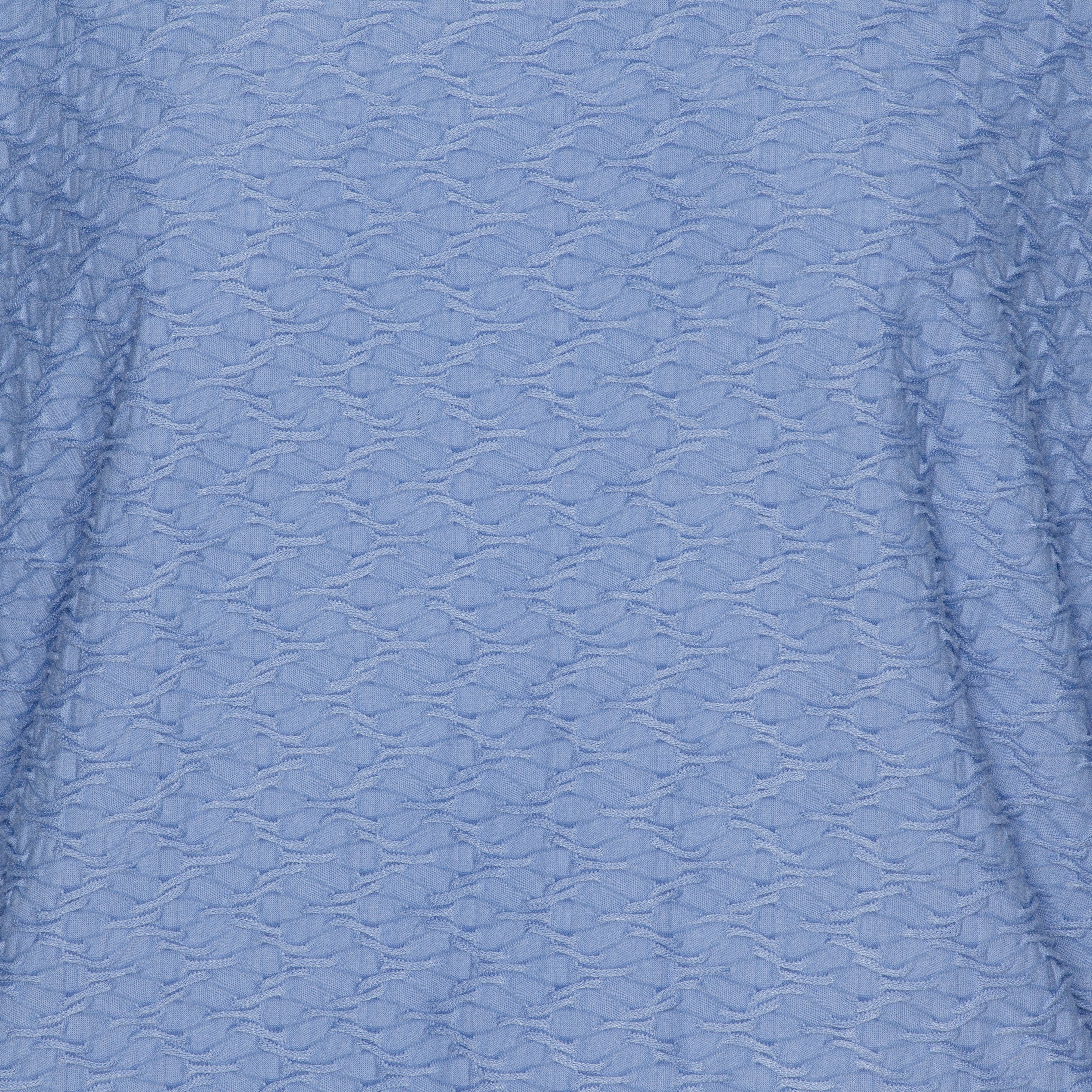 Mjuk blus med struktur och resårkant från Brandtex