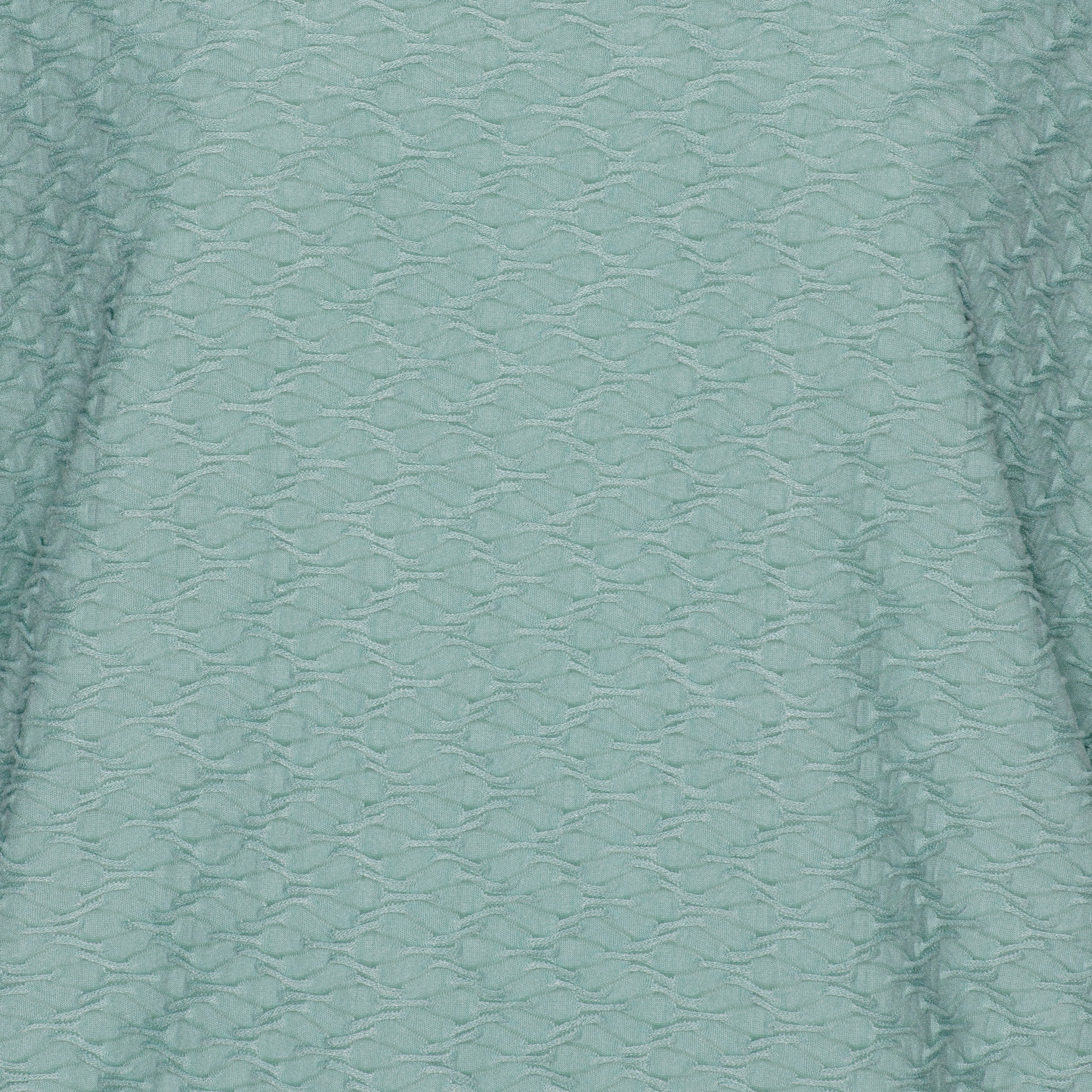 Mjuk blus med struktur och resårkant från Brandtex