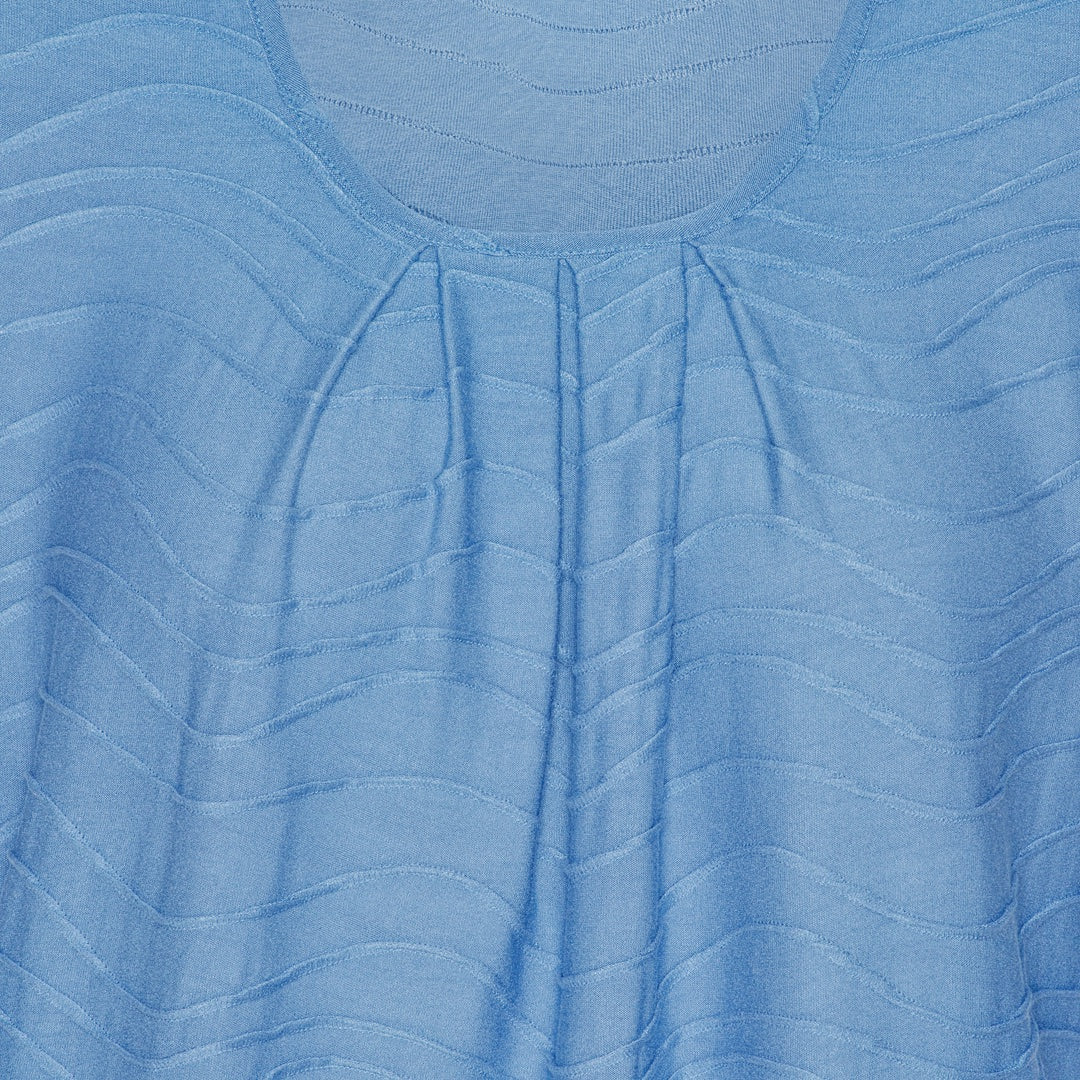 Tatina - model Sara - kort ärm - mjuk jacquardviskos