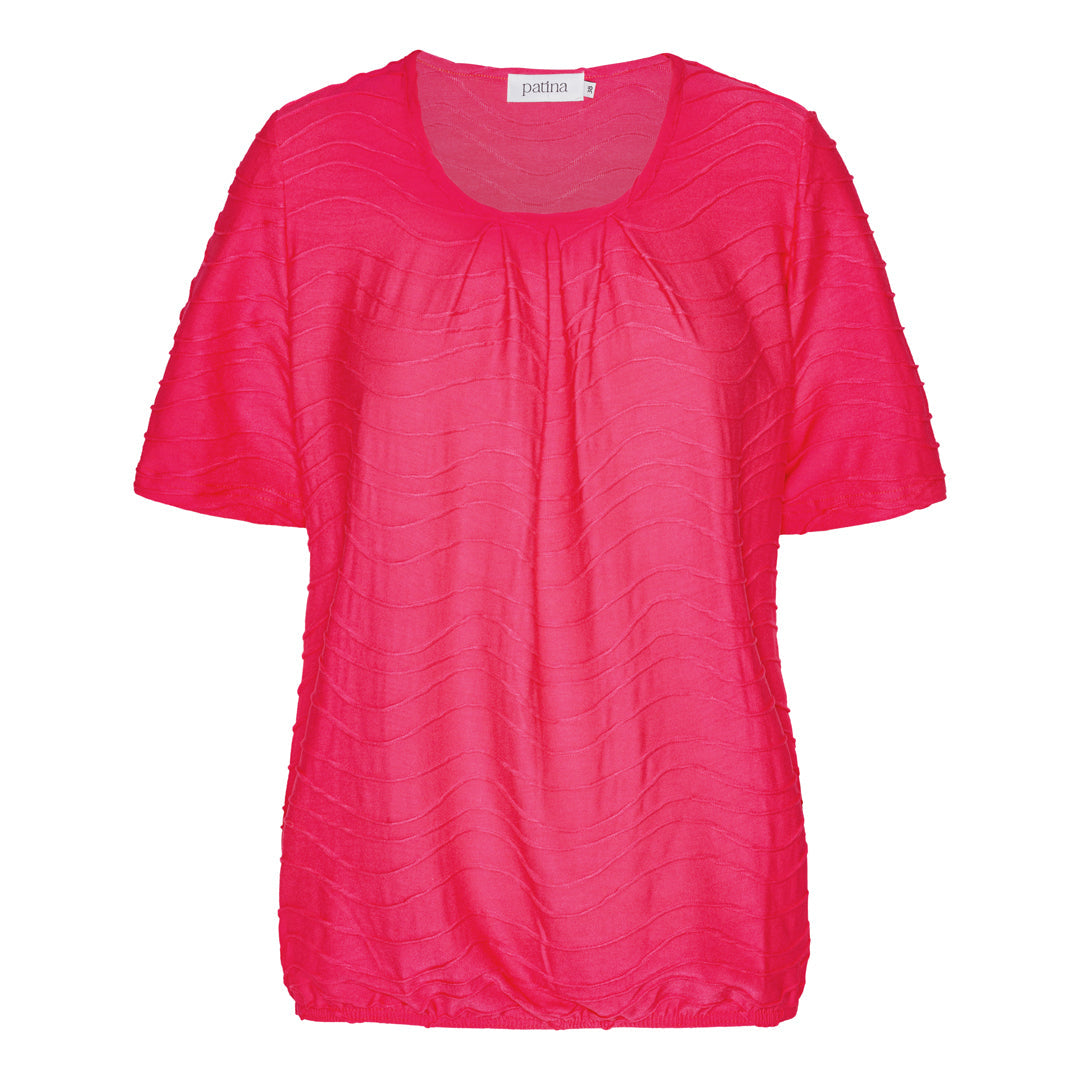 Tatina - model Sara - kort ärm - mjuk jacquardviskos