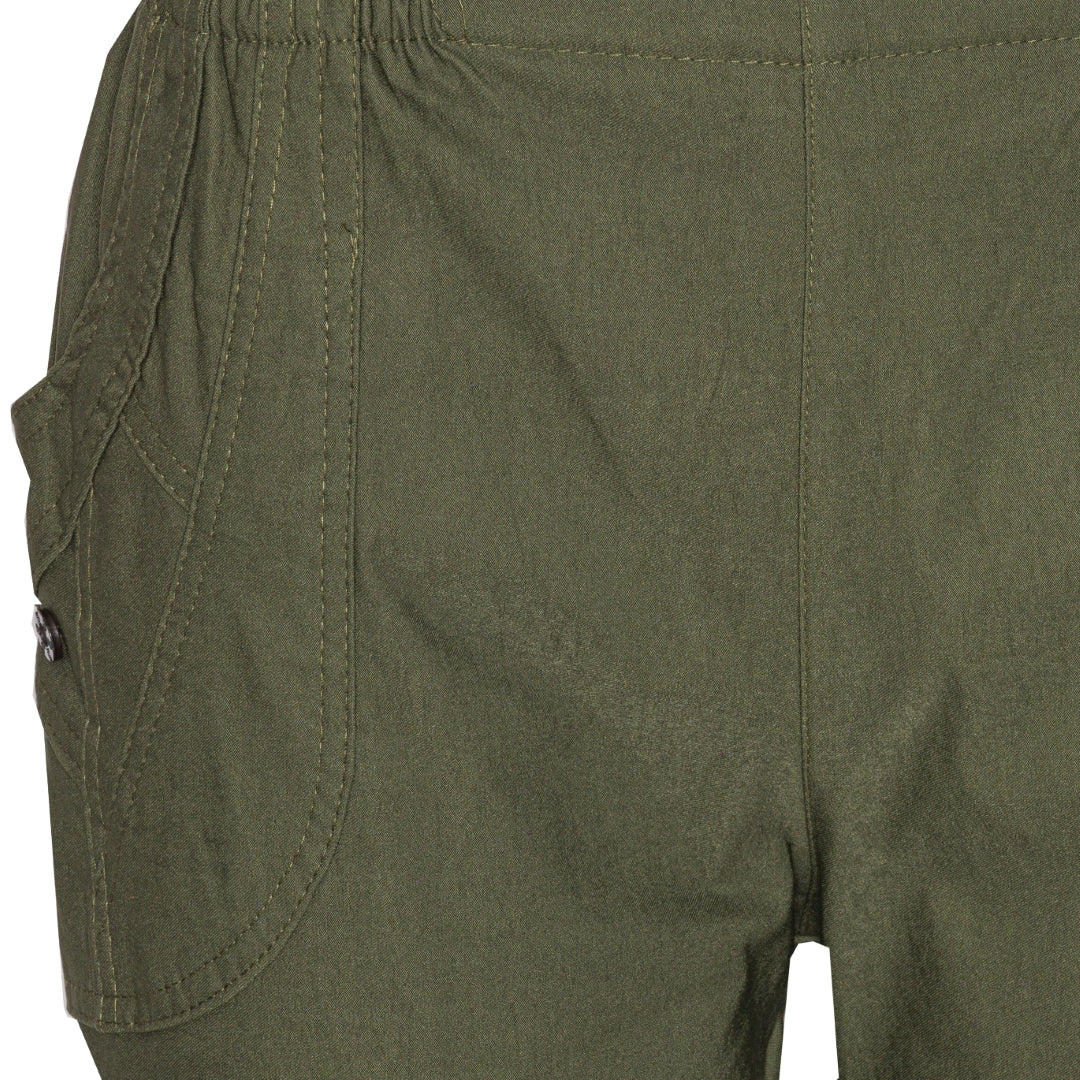 Varm vinterbyxa med fickor från Tatina – 70-72 cm.