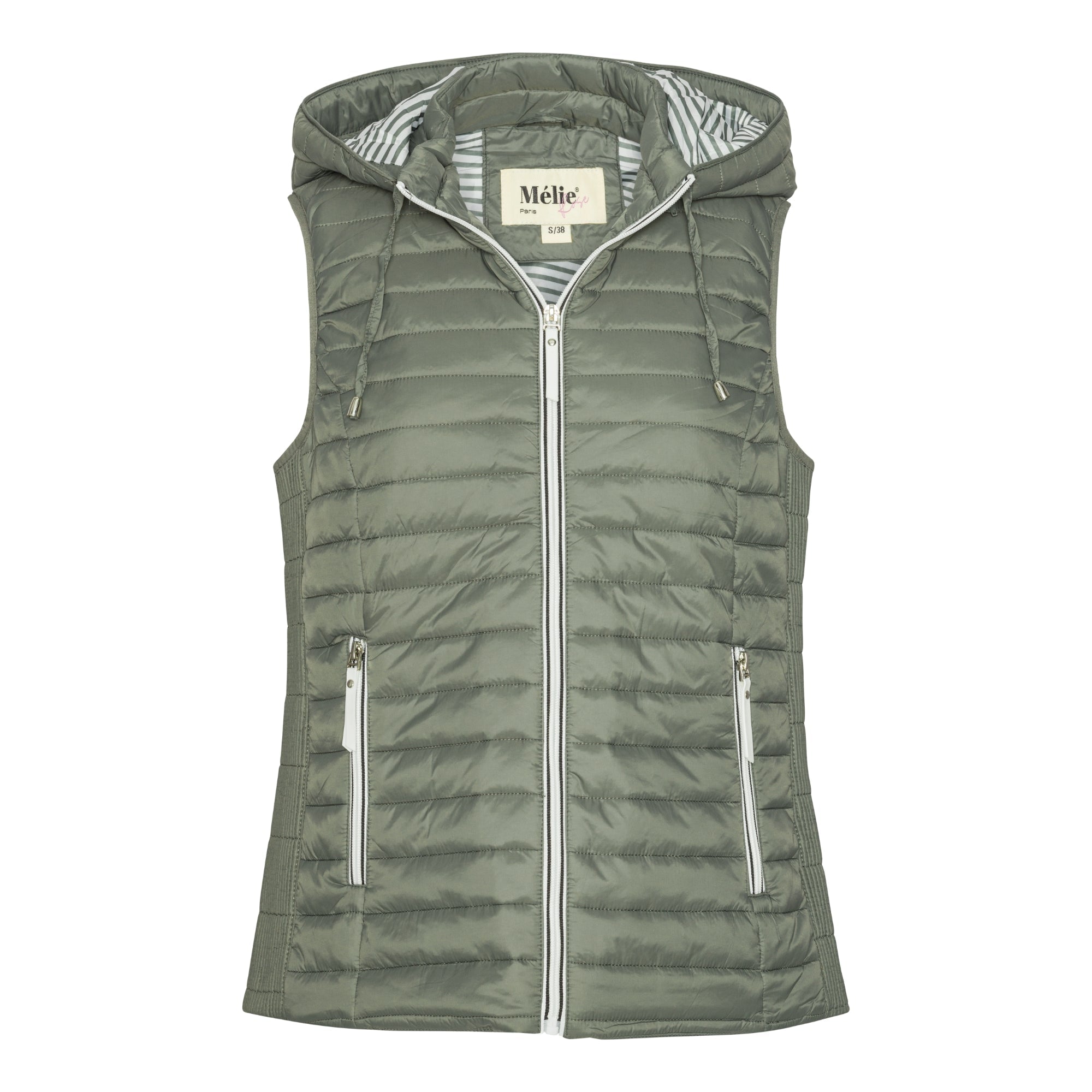 Quiltad vårväst från Melié