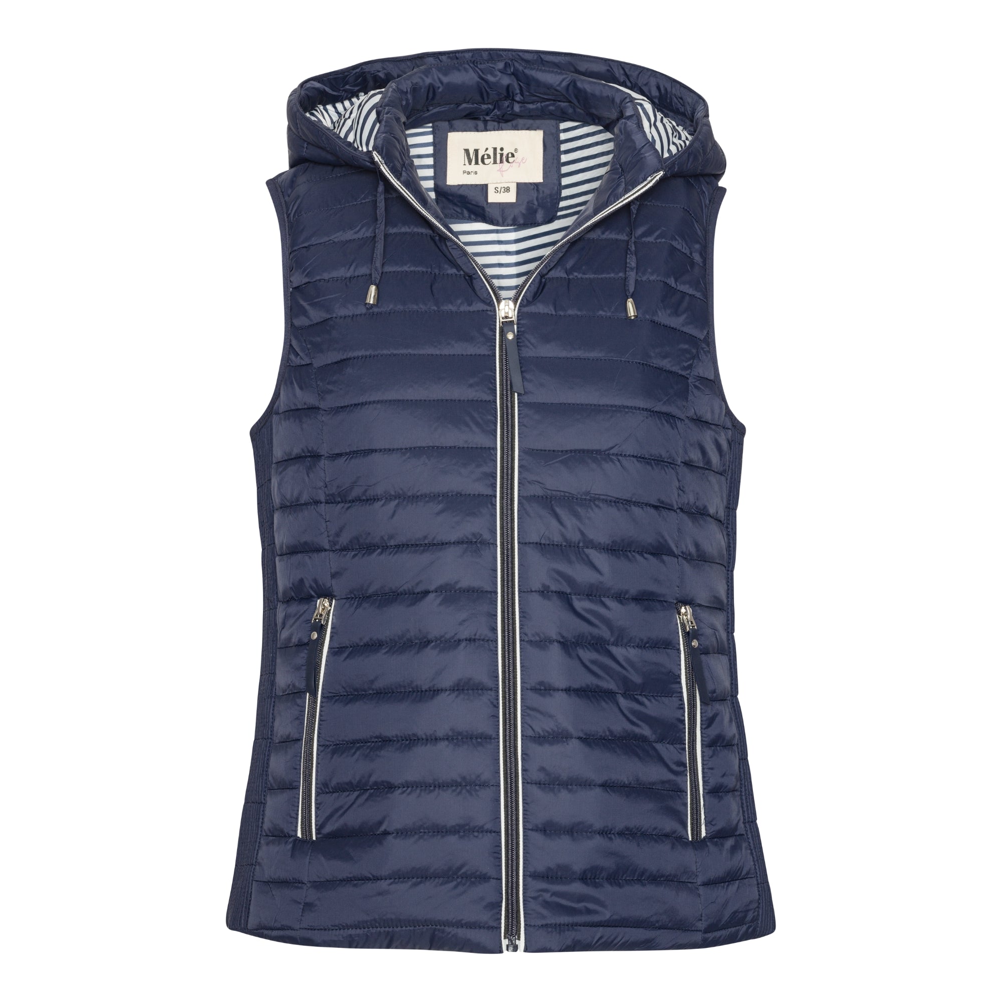 Quiltad vårväst från Melié