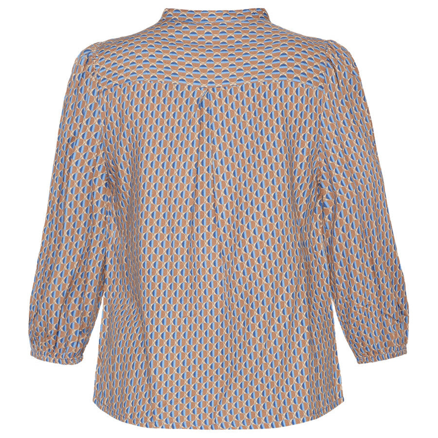 Skjortblus med knappslå från Brandtex