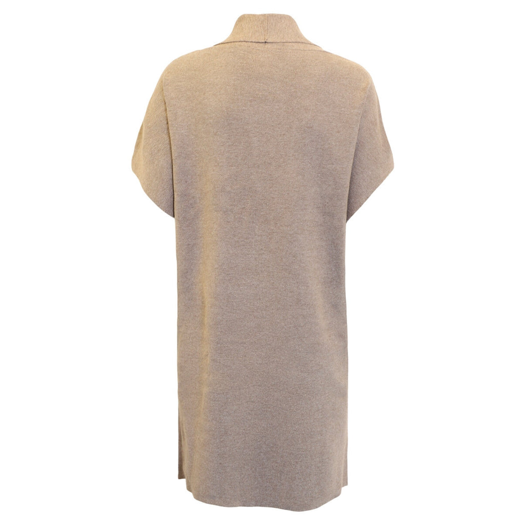 Lång stickad kofta från Signature