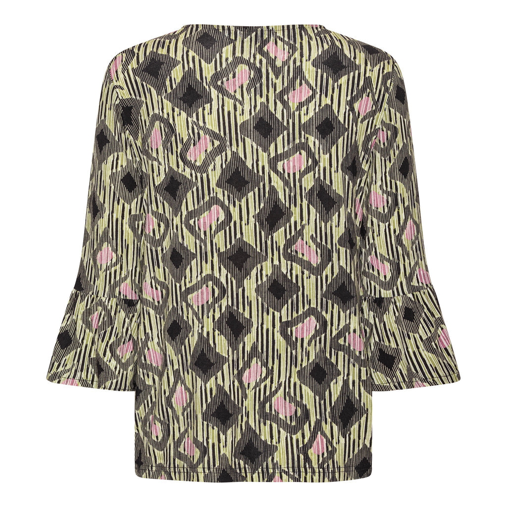 Tatina modell Clara – 3/4-ärmar med volangärmar – Viskos