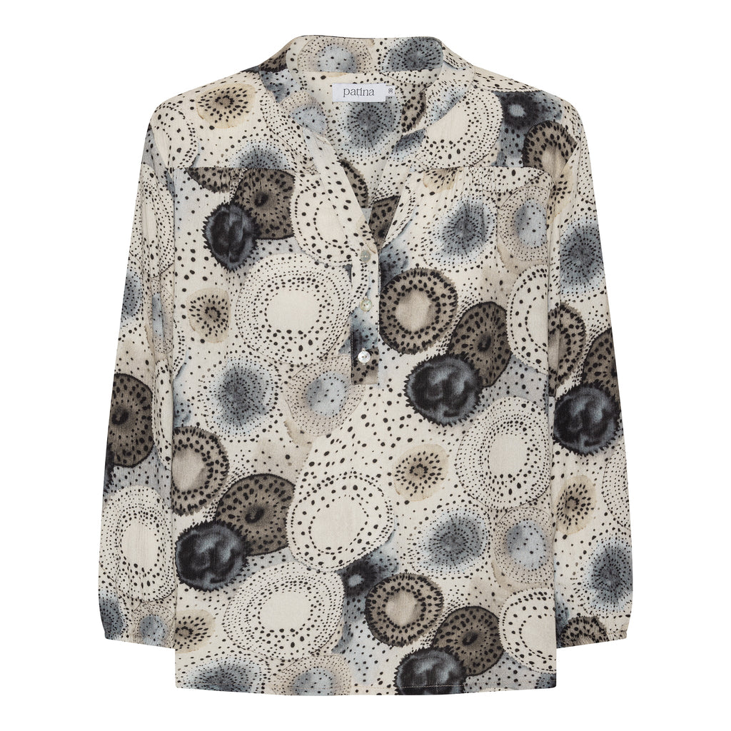 Tatina modell Eva - 3/4 ärmar - Crepe viskos med resår vid handleden