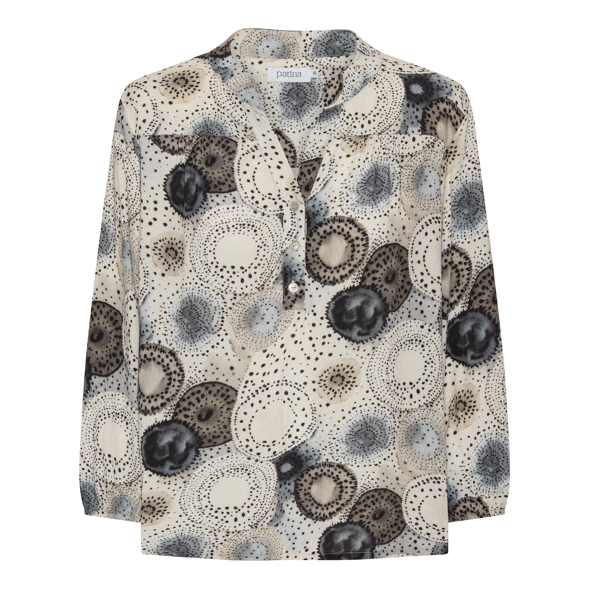 Tatina modell Eva - 3/4 ärmar - Crepe viskos med resår vid handleden