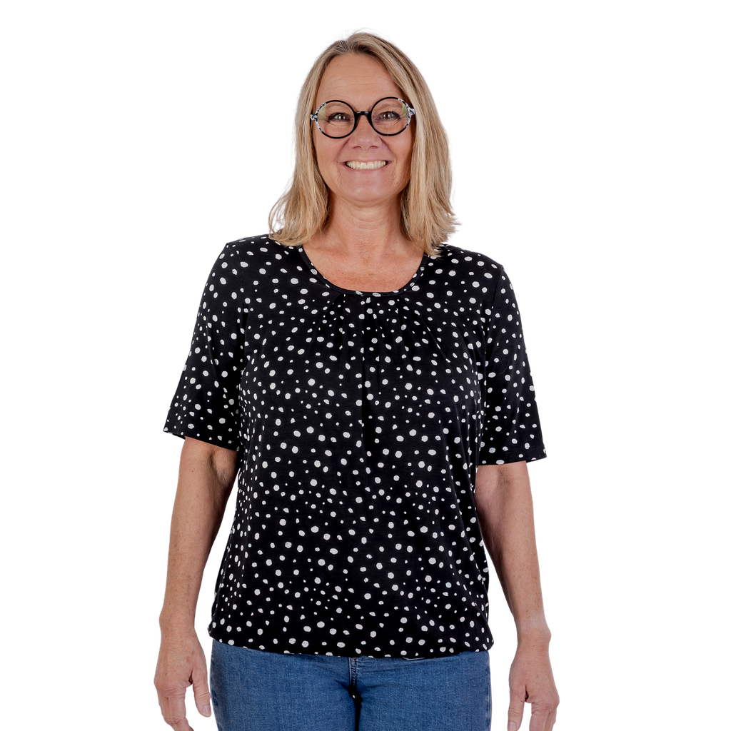 Tatina modell Sara - kortärmad - viskos