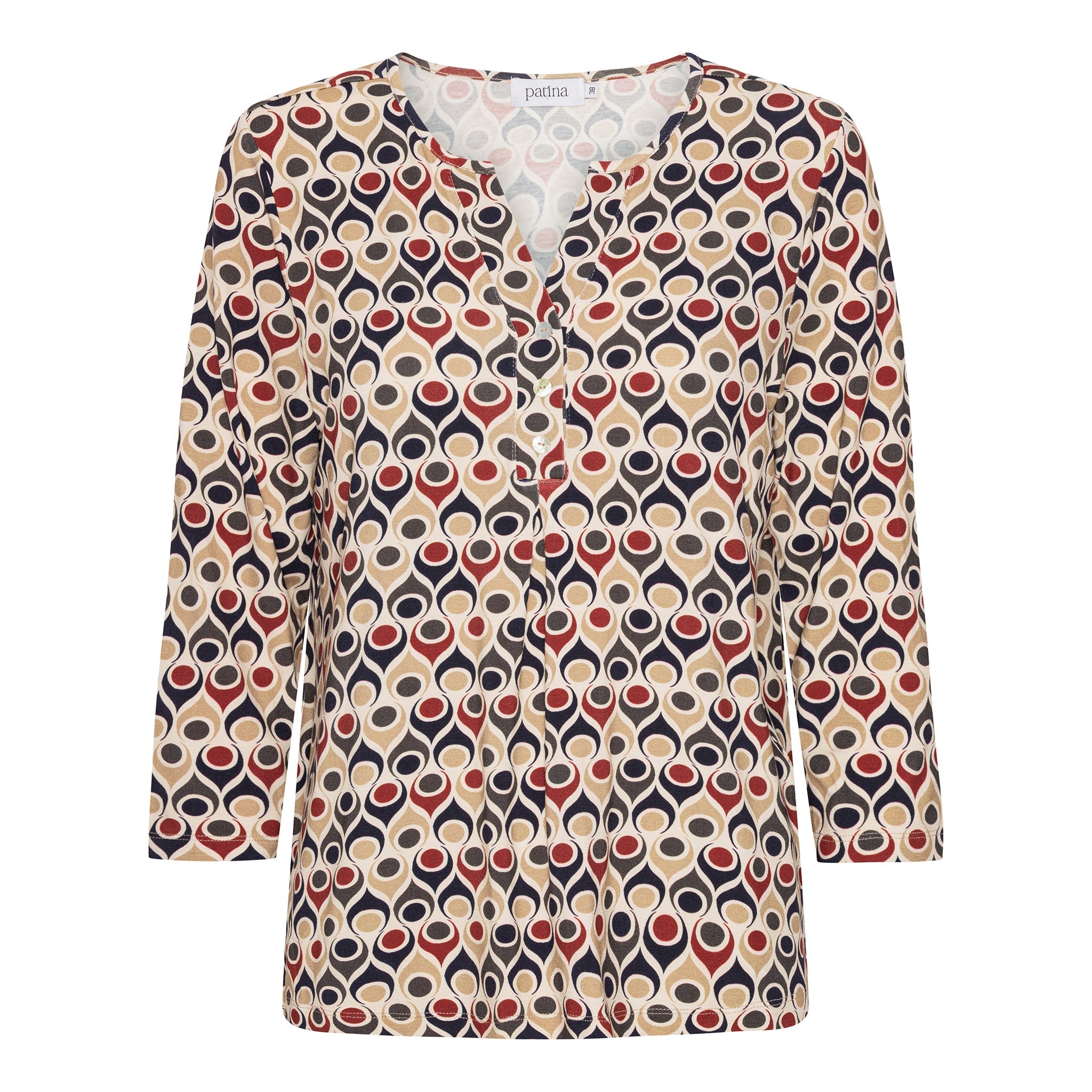 Tatina modell Sille - 3/4-ärmar - Viskos