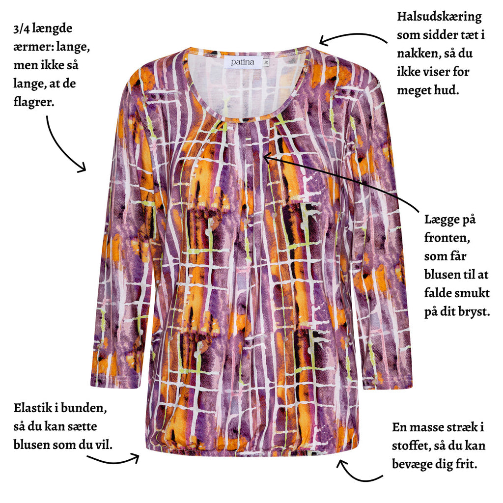 Tatina - modell Sara - 3/4 ärm - Viskos