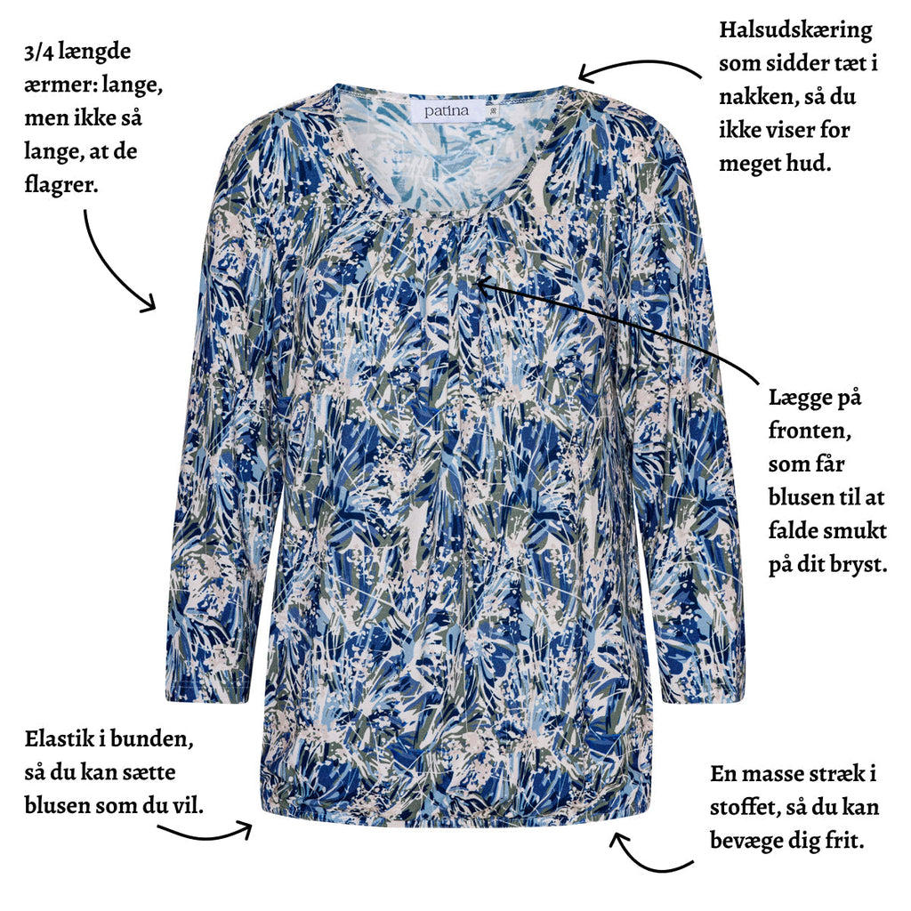 Tatina - modell Sara - 3/4 ärm - Viskos