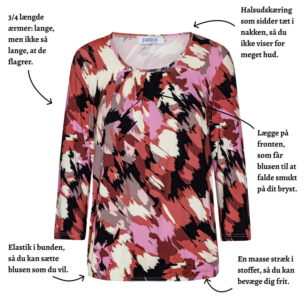 Tatina - modell Sara - 3/4 ärm - Viskos