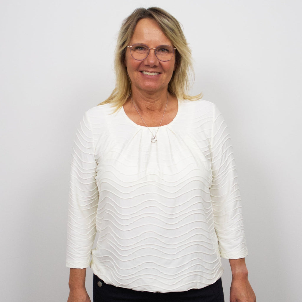 Tatina - modell Sara - 3/4 ärm - Mjuk jacquardviskos