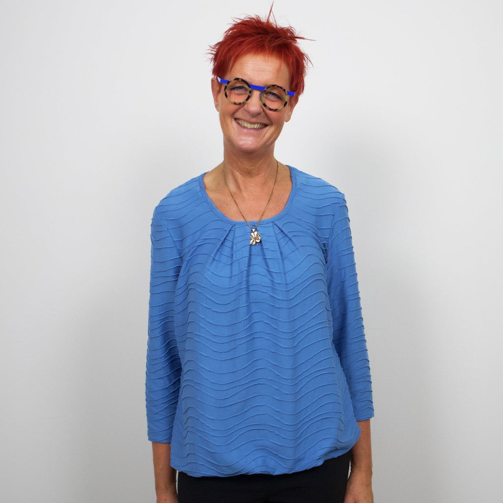 Tatina - modell Sara - 3/4 ärm - Mjuk jacquardviskos