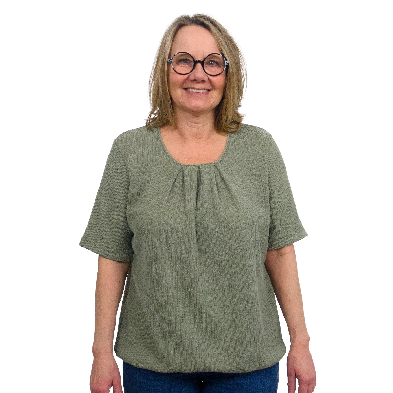 Tatina - modell Sara - kort ärm - vågig kvalitet