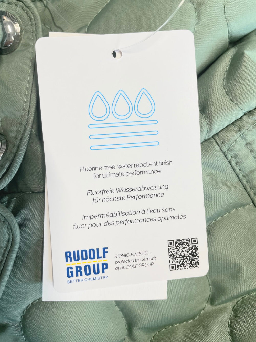 Quiltad övergångsjacka från Tatina