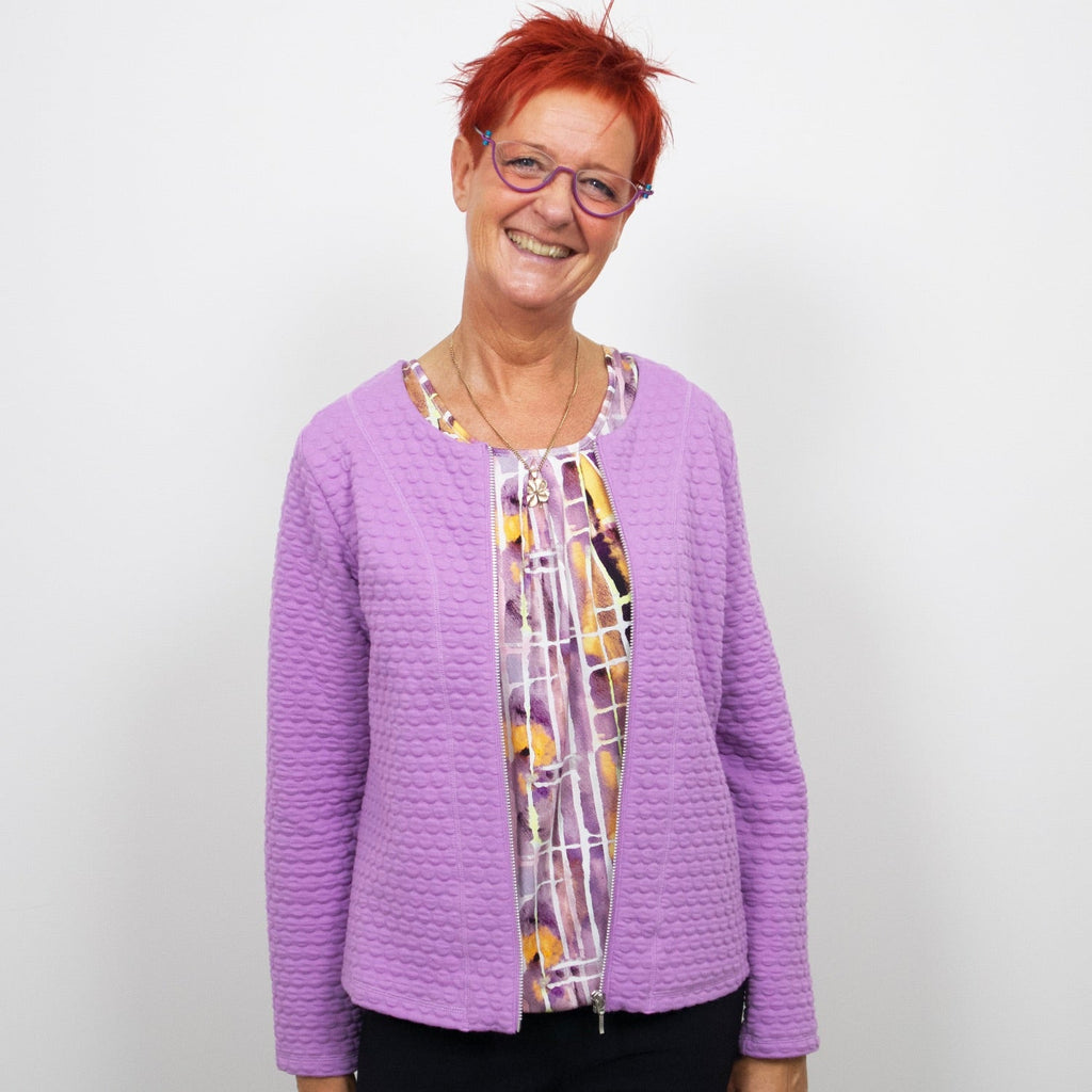 Tatina innejacka - Modell Mia i jacquard