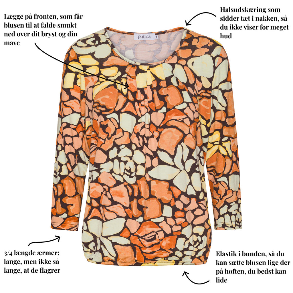 Tatina - modell Sara - 3/4 ärm - Viskos