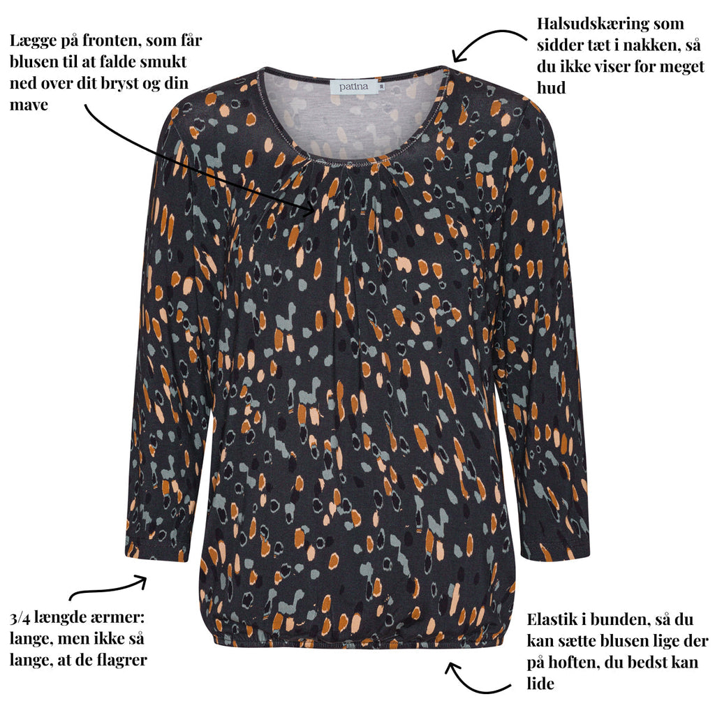 Tatina - modell Sara - 3/4 ärm - Viskos