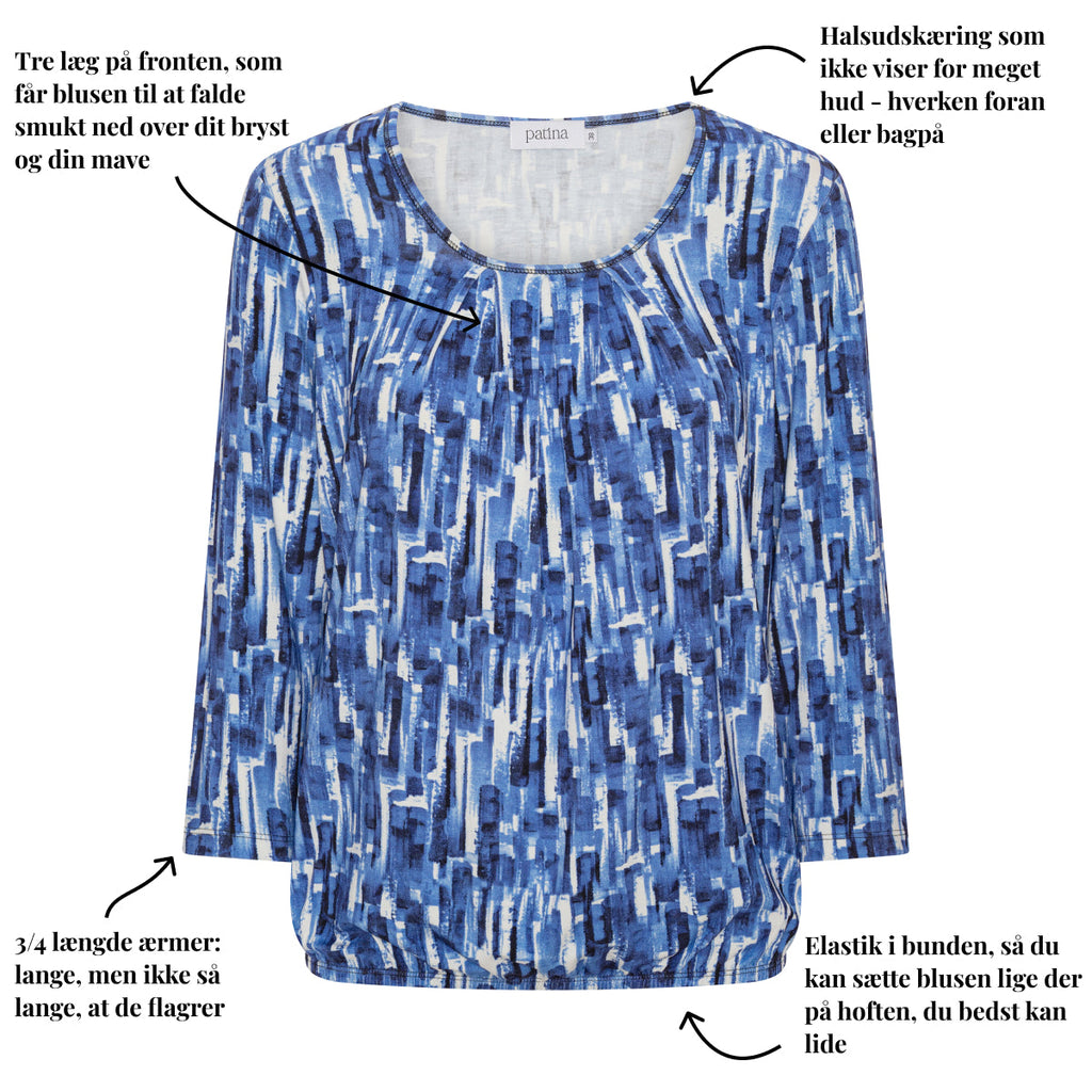 Tatina modell Sara - 3/4 ärm - Viskos