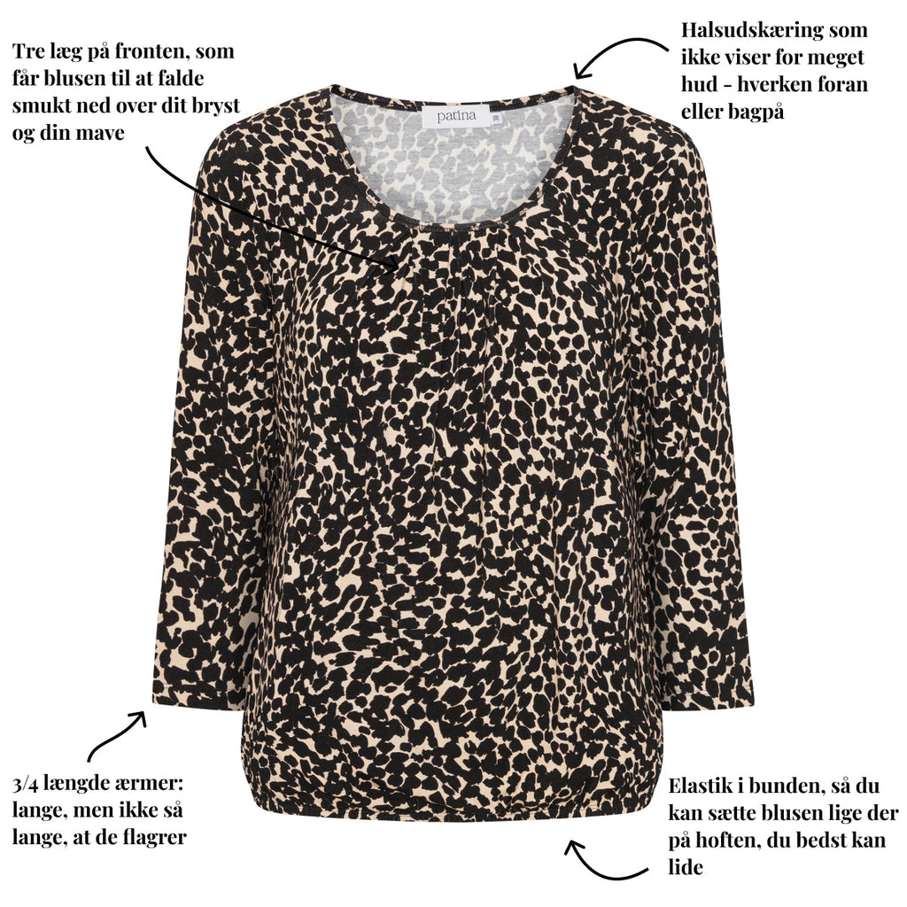 Tatina modell Sara - 3/4 ärm - Viskos