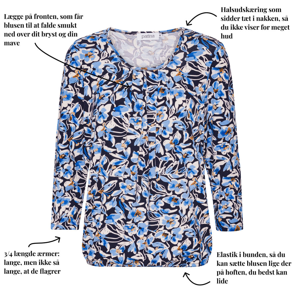 Tatina - modell Sara - 3/4 ärm - Viskos