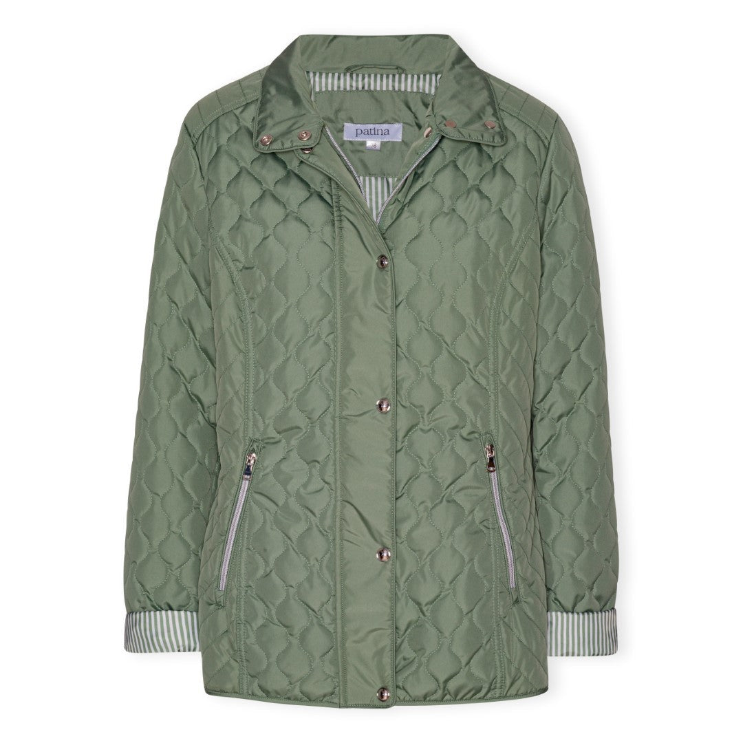 Quiltad övergångsjacka från Tatina