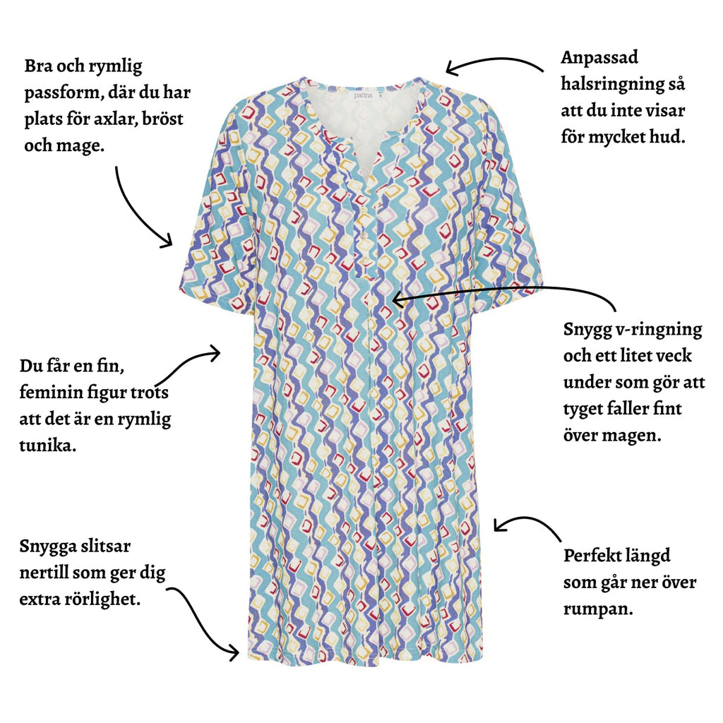 Tatina modell Ella tunika - Viskos