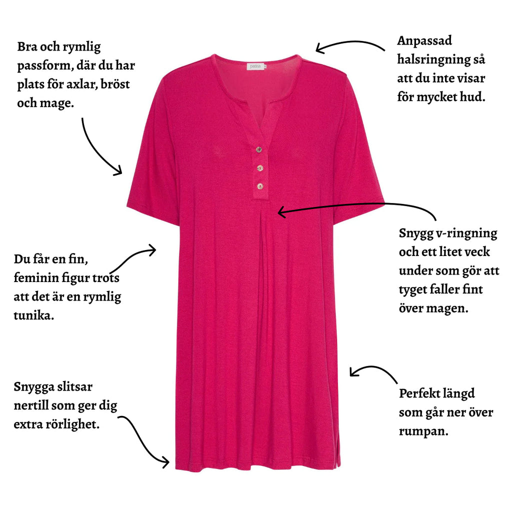 Tatina modell Ella tunika - Viskos