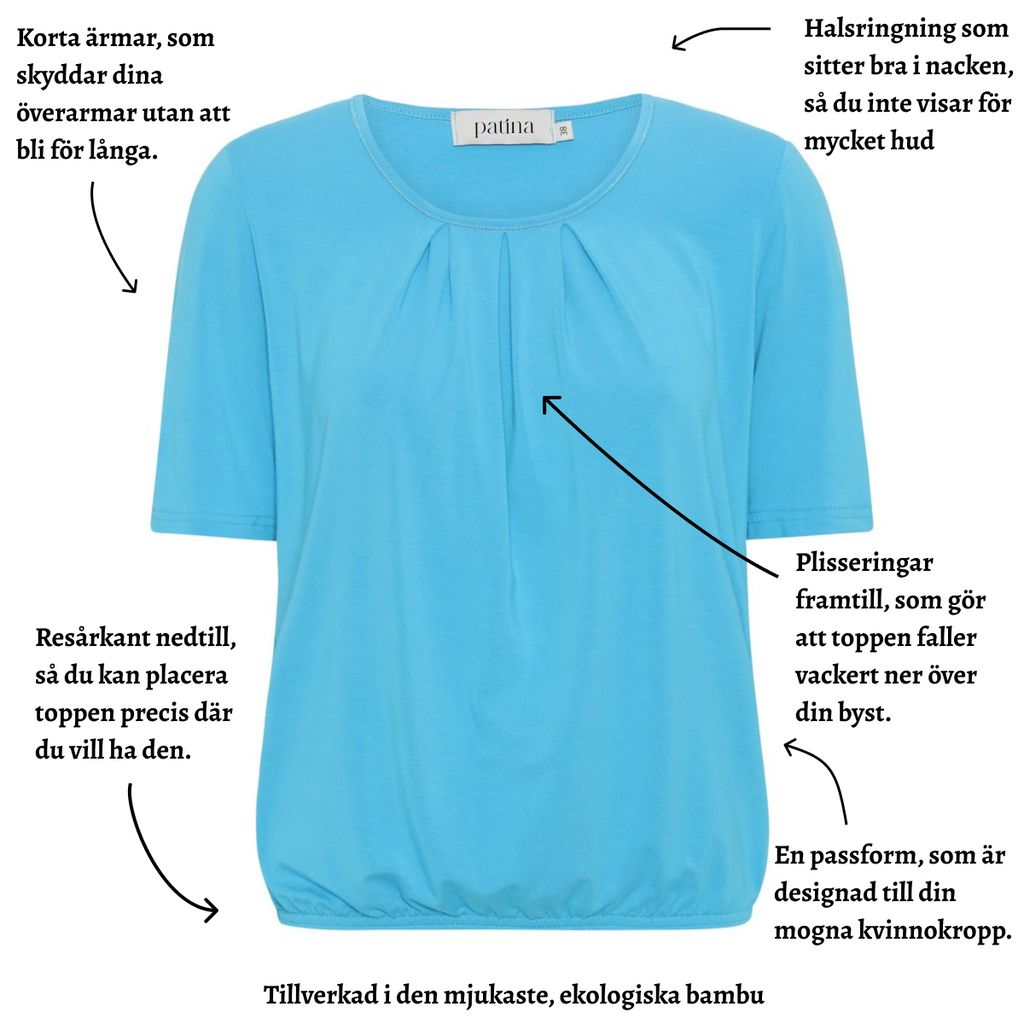 Tatina - modell Sara - kort ärm - ekologisk bambu