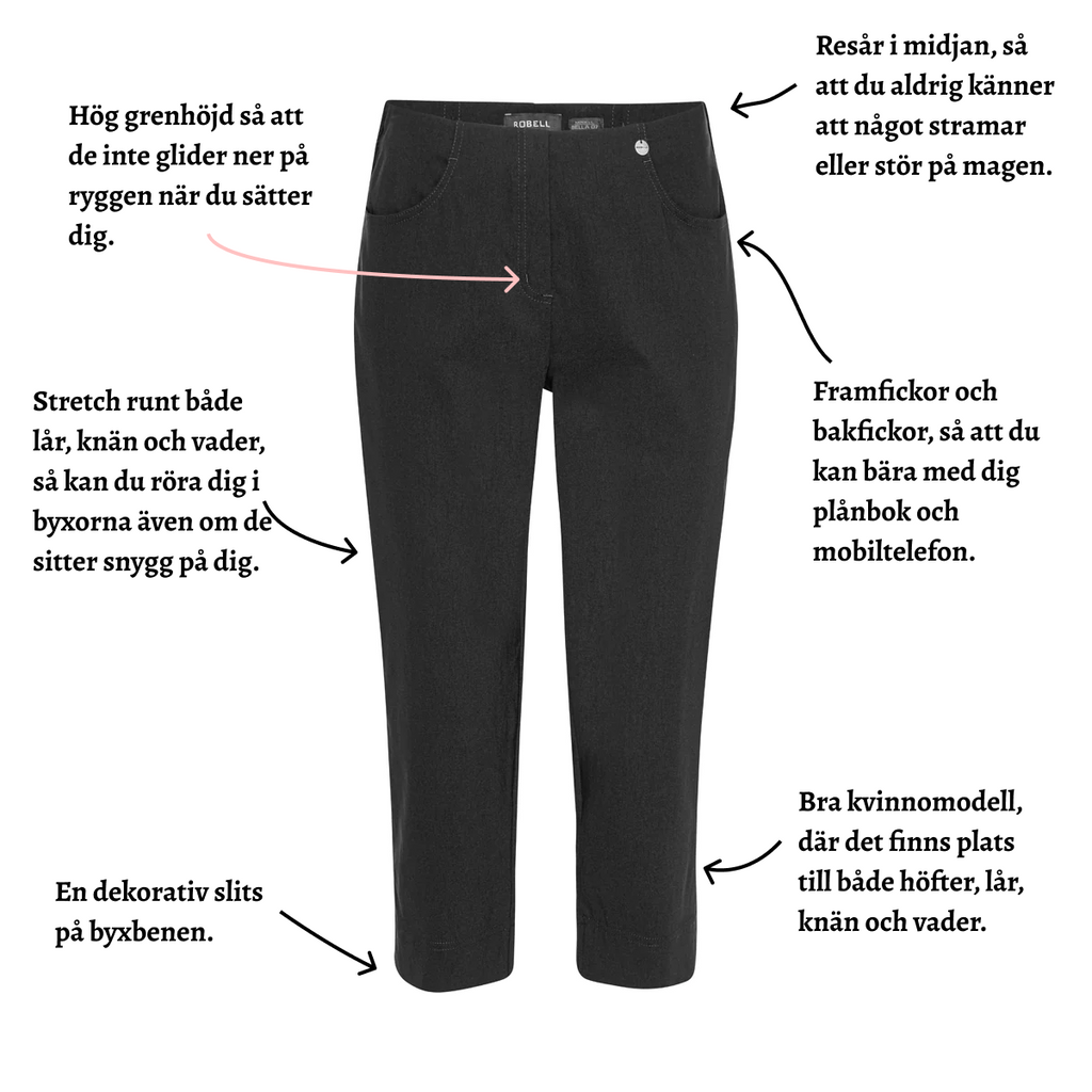 Robell modell Bella - capribyxor - 55 cm