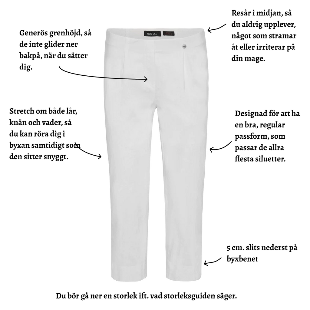 Robell modell Marie Capribyxor - 55-56 cm.