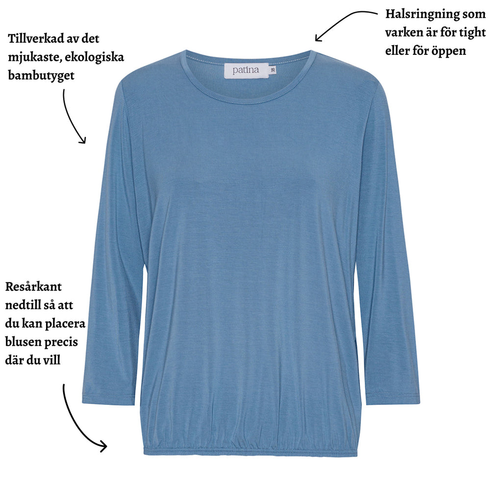 Tatina modell Ida - Mjuk loungeblus i bambu