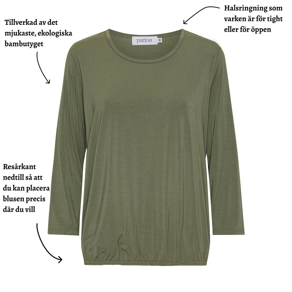 Tatina modell Ida - Mjuk loungeblus i bambu