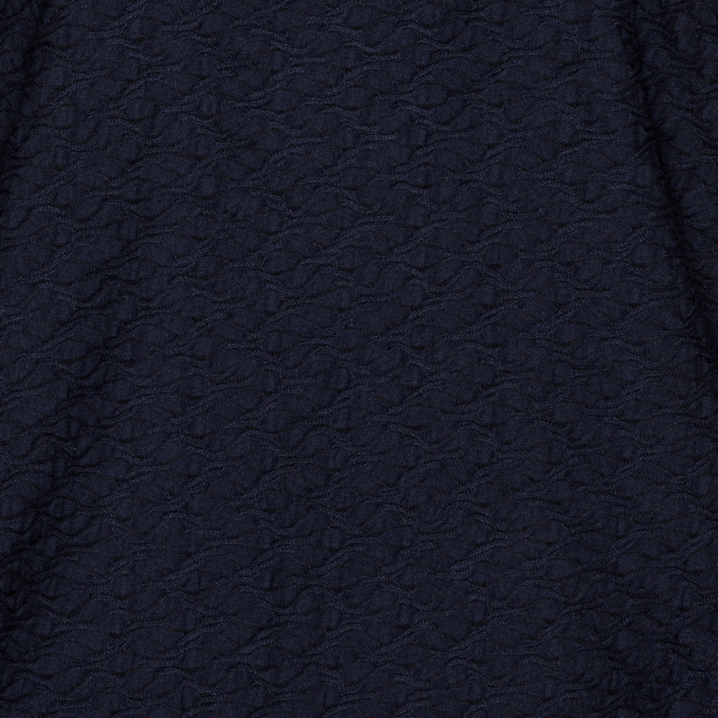 Mjuk blus med struktur och resårkant från Brandtex