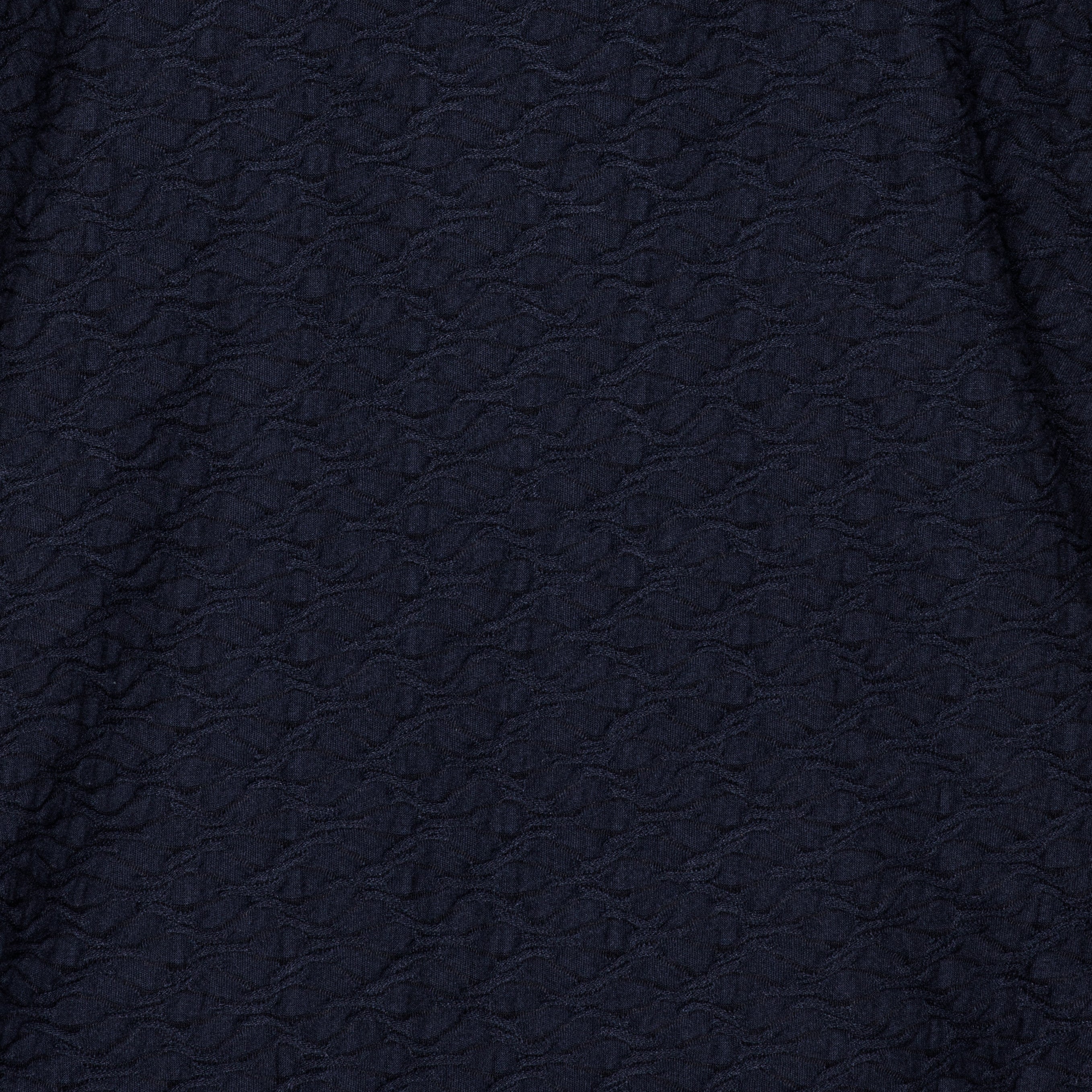 Mjuk blus med struktur och resårkant från Brandtex