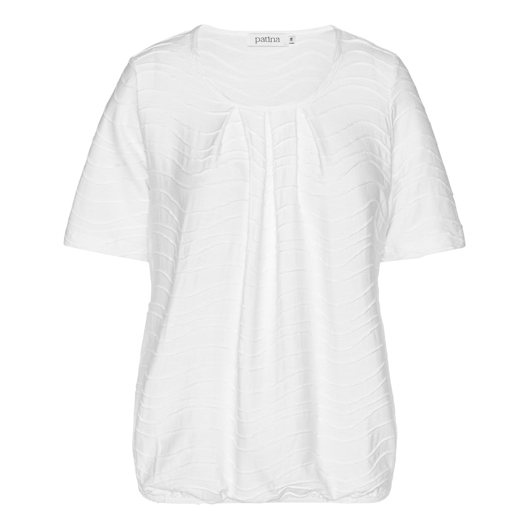 Tatina - model Sara - kort ärm - mjuk jacquardviskos