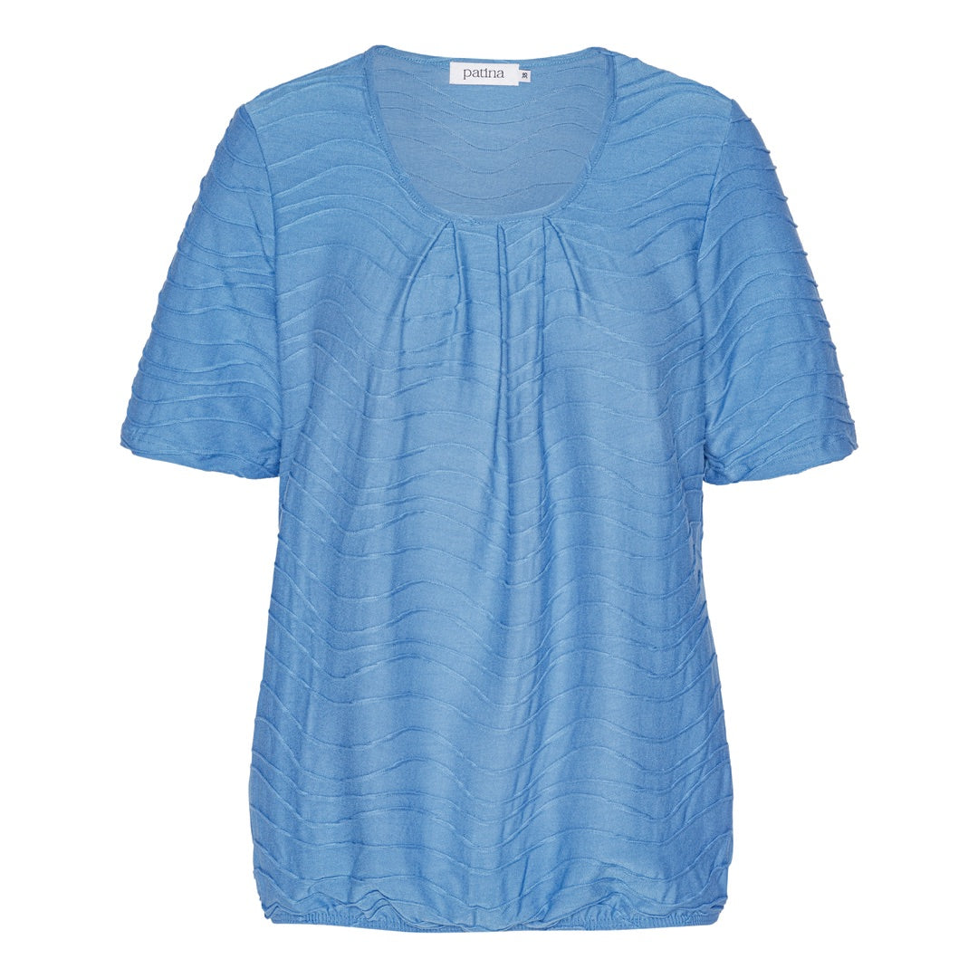 Tatina - model Sara - kort ärm - mjuk jacquardviskos