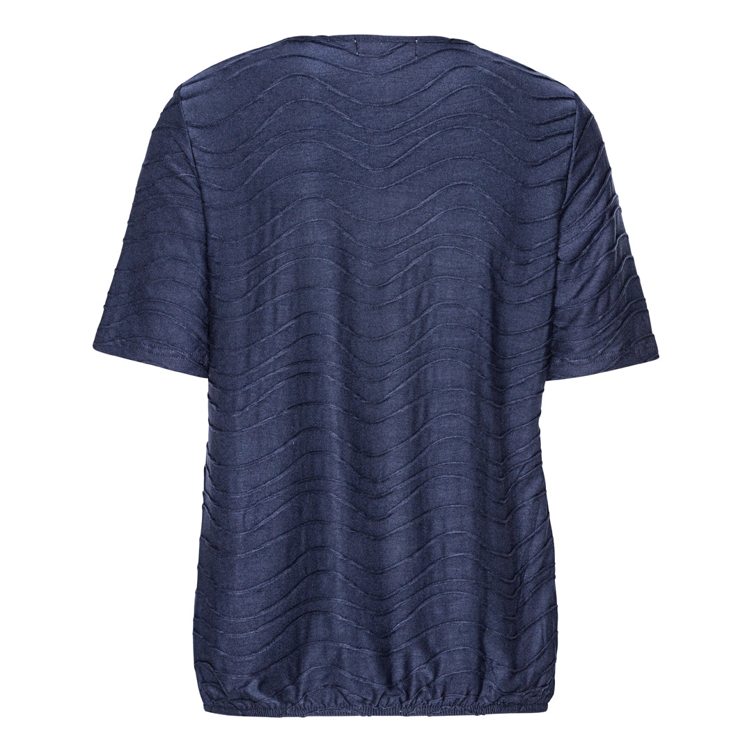 Tatina - model Sara - kort ärm - mjuk jacquardviskos