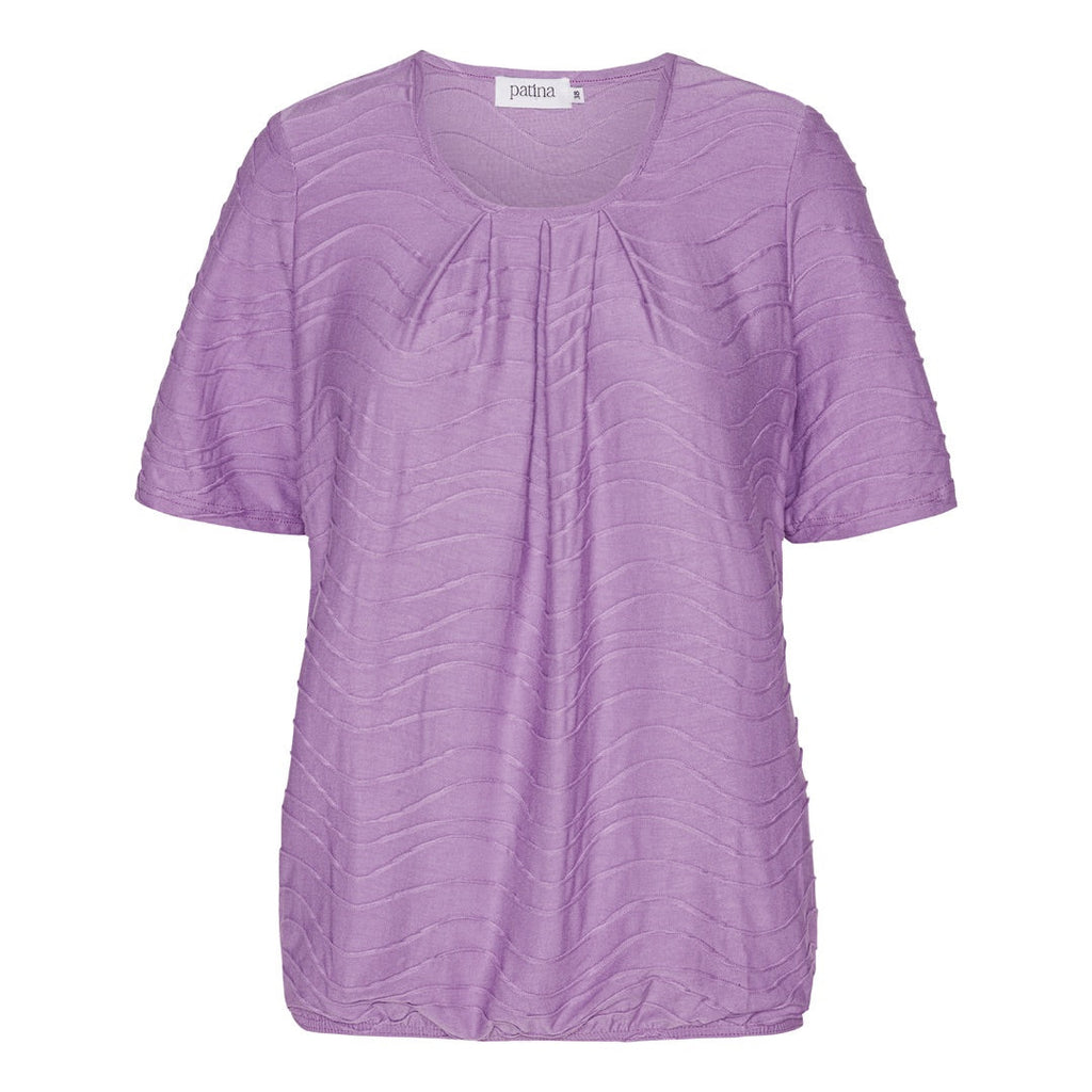 Tatina - model Sara - kort ärm - mjuk jacquardviskos