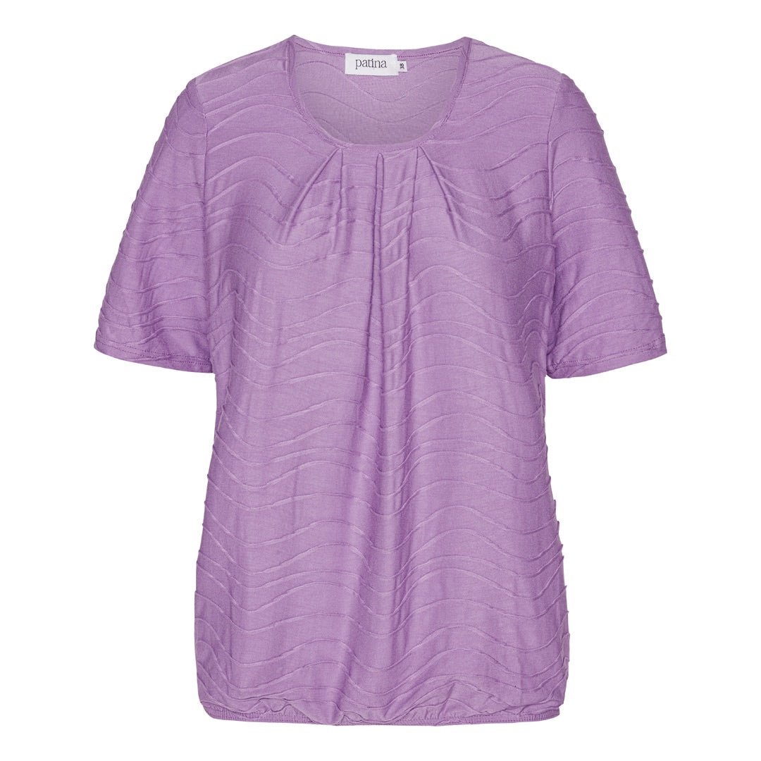 Tatina - model Sara - kort ärm - mjuk jacquardviskos