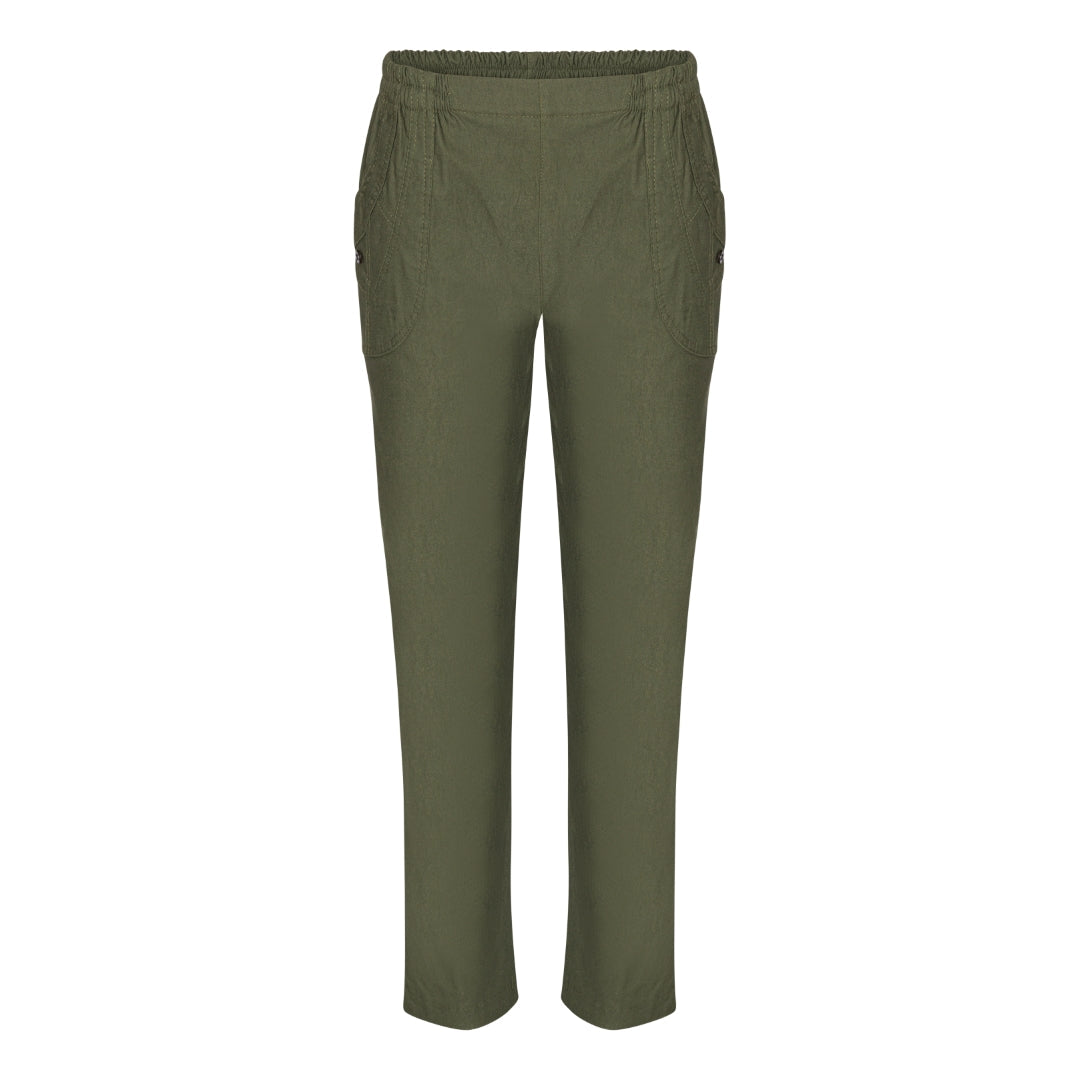 Varm vinterbyxa med fickor från Tatina – 70-72 cm.